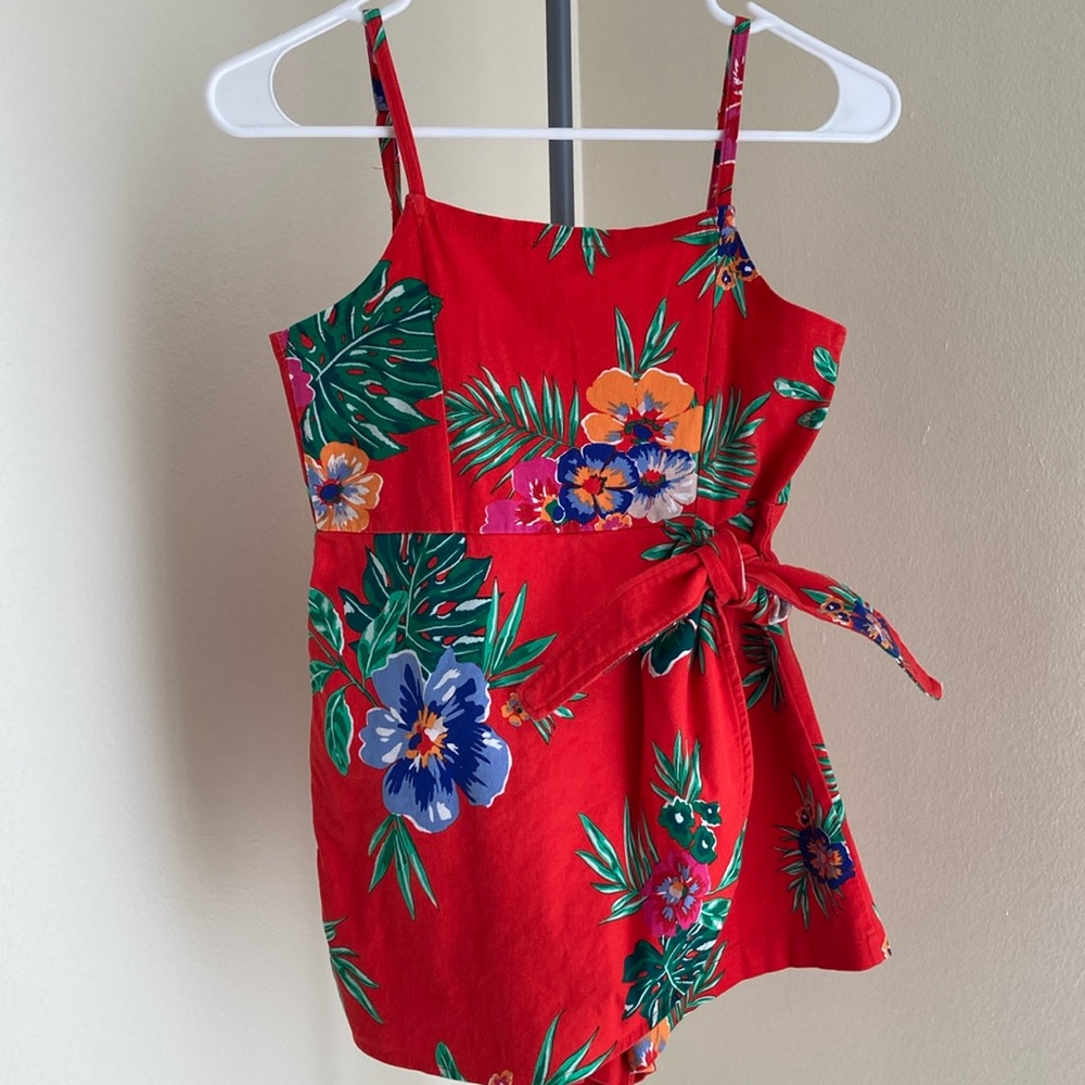 Summer Floral Romper